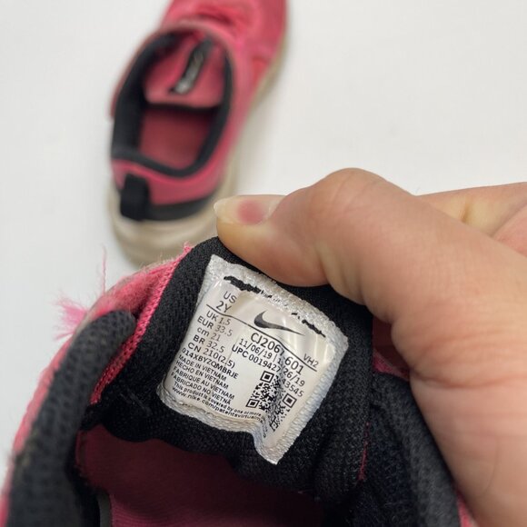 Nike Downshifter 10 PS 'Hyper Pink' Girl Sz 2Y Running Training Sports Sneaker - Picture 12 of 13